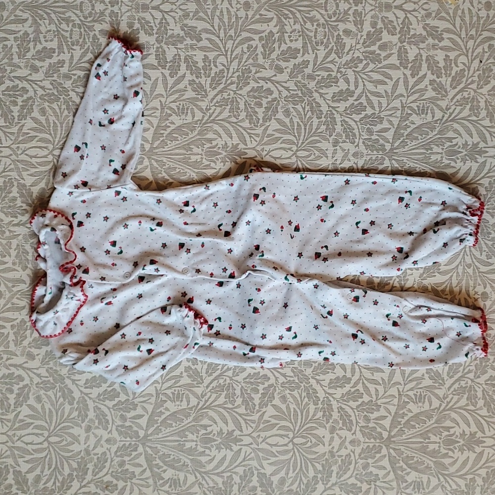 Vintage Christmas PJs 12-18M